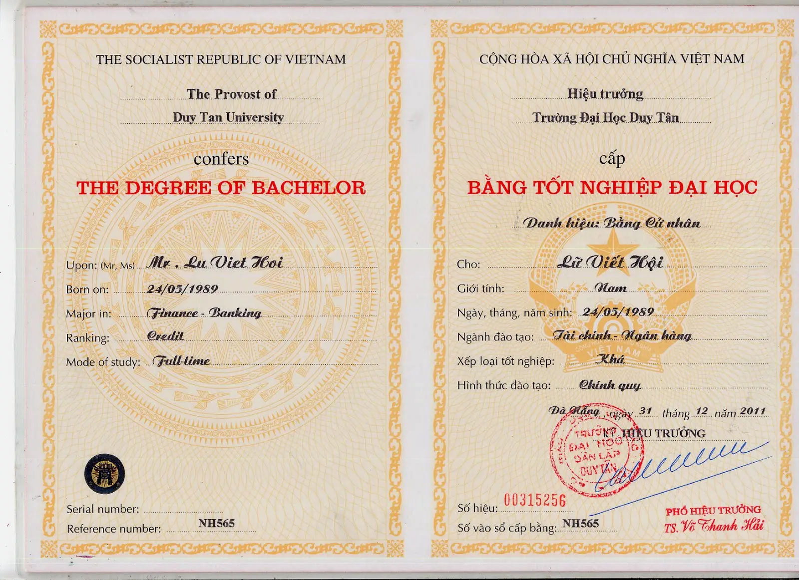 Đơn vị làm bằng tốt nghiệp Đại Học tốt nhất Việt Nam