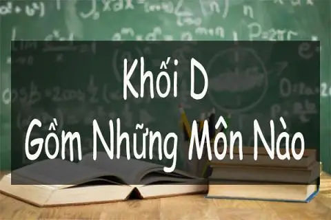 Khối D04 Bao Gồm Những Môn Nào?