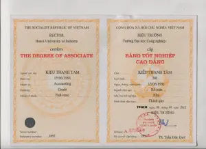 Làm bằng cao đẳng uy tín, giá rẻ - Nhanh chóng, bảo mật