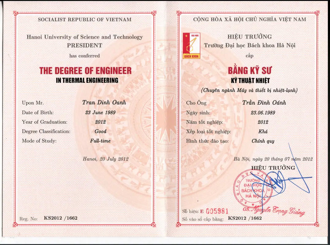 Làm Bằng Đại Học Bách Khoa Uy Tín, Giá Rẻ - Làm Bằng ORG