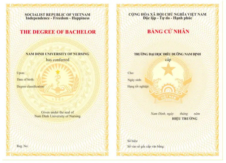 Làm Bằng Đại Học Quốc Gia Thật Có Hồ Sơ Gốc, Tem Phôi Thật