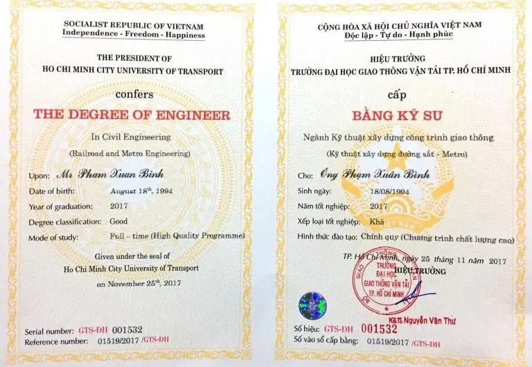 Làm bằng Đại học Sư phạm Kỹ thuật TPHCM - Nhanh chóng, Uy tín, Chất lượng