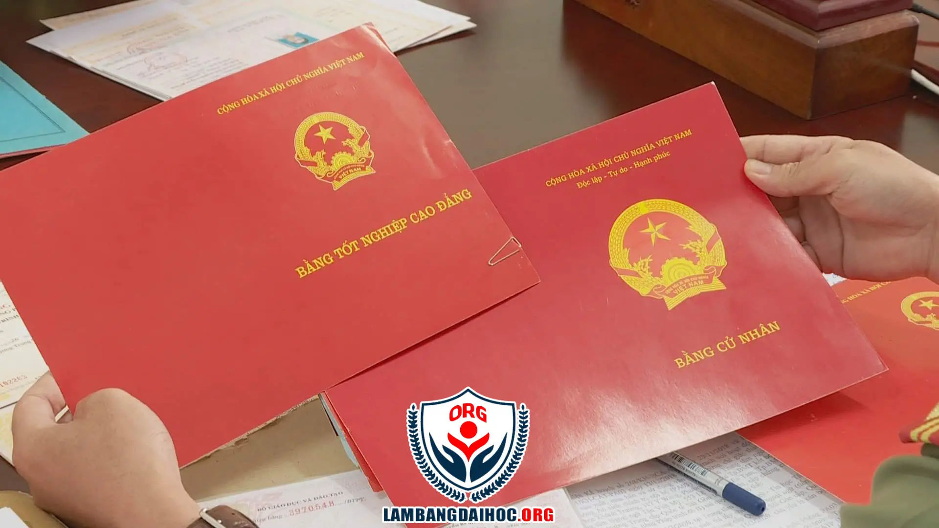 Làm bằng đại học từ phôi bằng thật - Uy tín, Chất lượng - Làm Bằng ORG