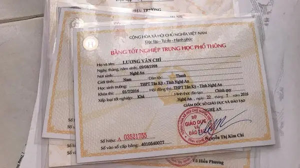Làm Bằng Giả Chất Lượng Cao - Bộ GDĐT - Làm Bằng ORG