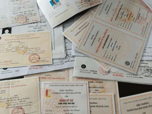 Làm bằng giả phôi thật - Xin việc làm ngay!