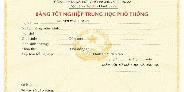 Mất bằng cấp 3 có làm lại được không?