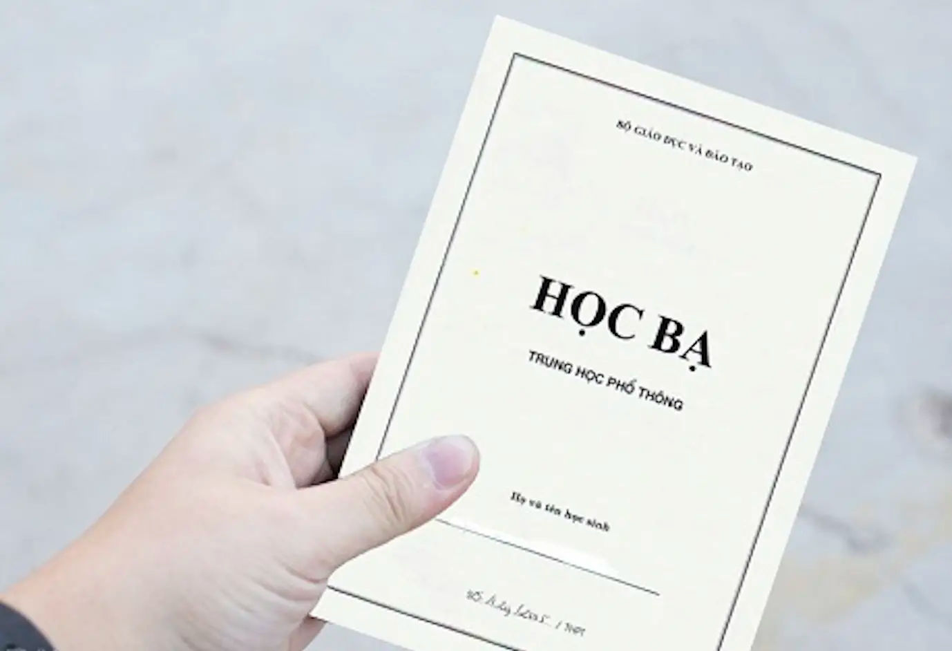 Mất học bạ cấp 3 Có làm lại được không? Hướng dẫn chi tiết