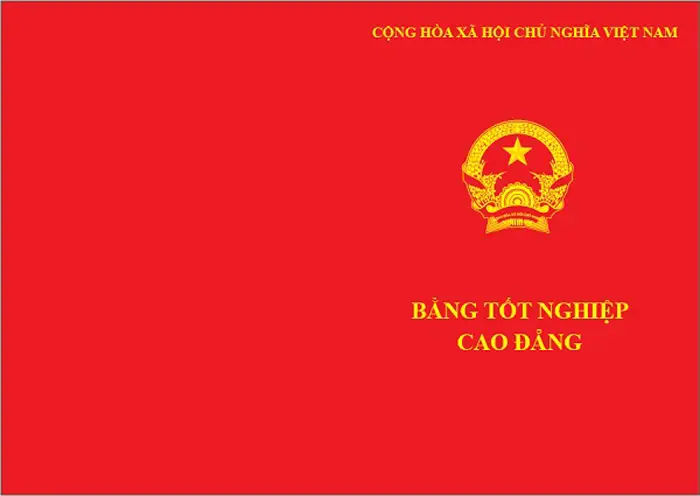 Mẫu Bằng Tốt Nghiệp Cao Đẳng Mới Nhất | Quy Định Thông Tin Cần Biết