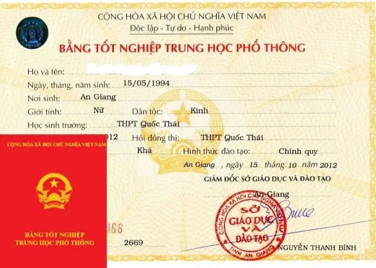 Muốn được cấp lại bản sao bằng tốt nghiệp THPT thì thủ tục gồm những gì