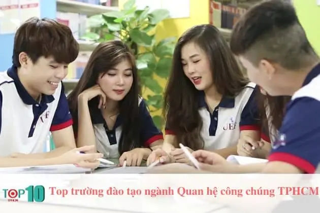 Quan hệ công chúng học trường nào ở tphcm