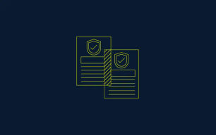 An icon depicting two documents.
