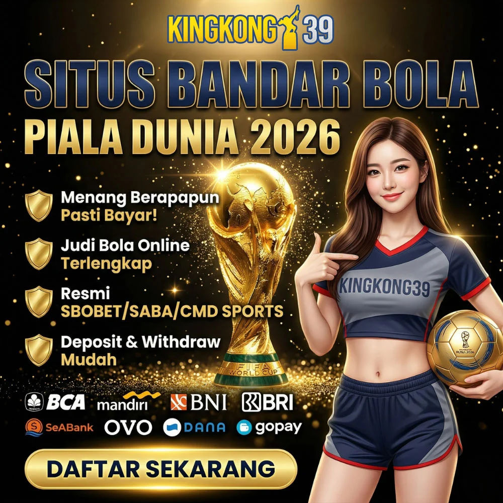 Kingkong39 SABA Sport Terbaik Piala Dunia 2026 Amerika Serikat Kanada Meksiko - Kaos Premium