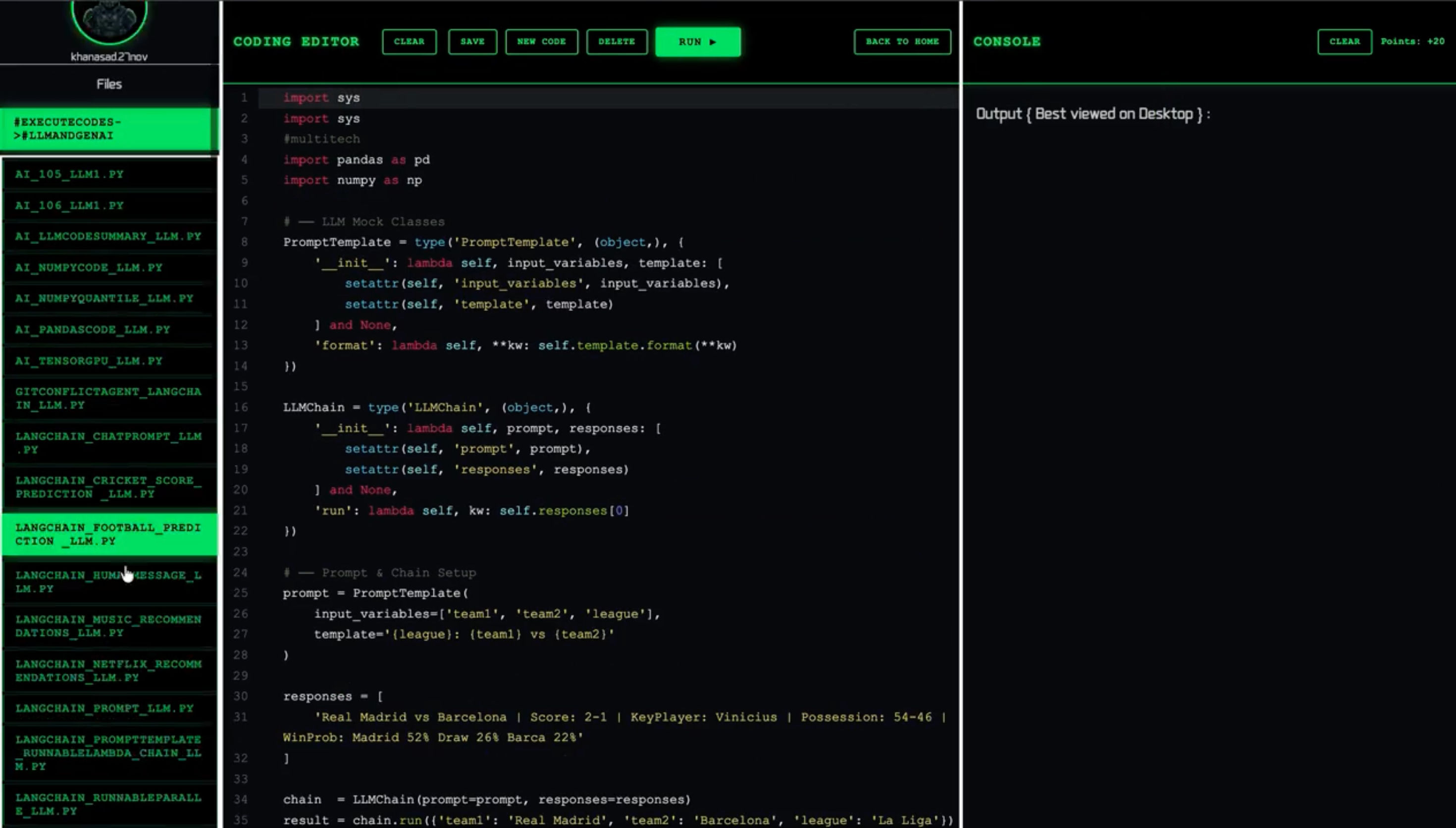 LLM Code