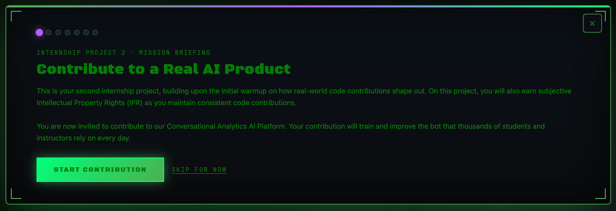 Contribution Flow IPR 1