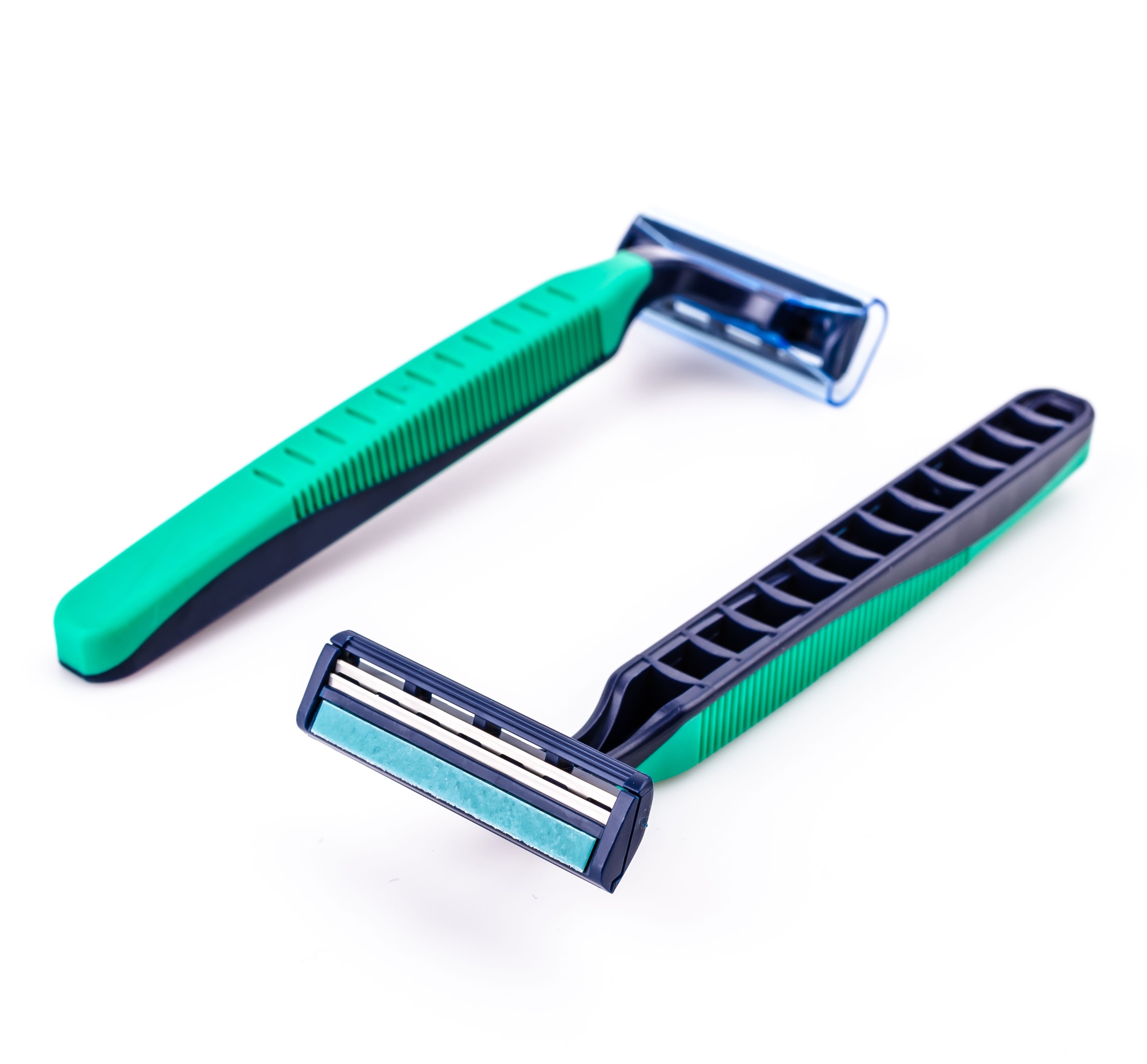 Blue & Green Razors