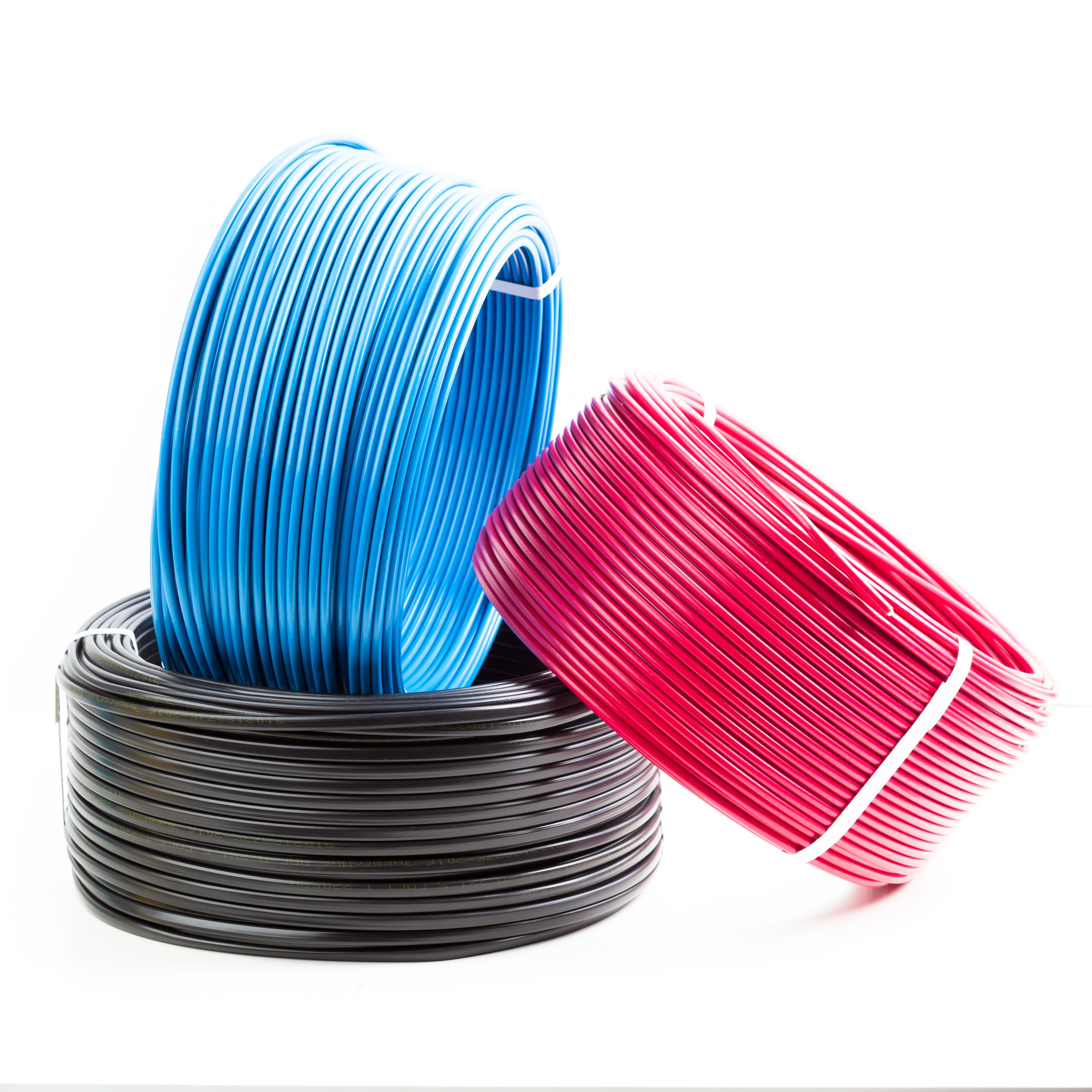 Set-of-colored-electric-cables