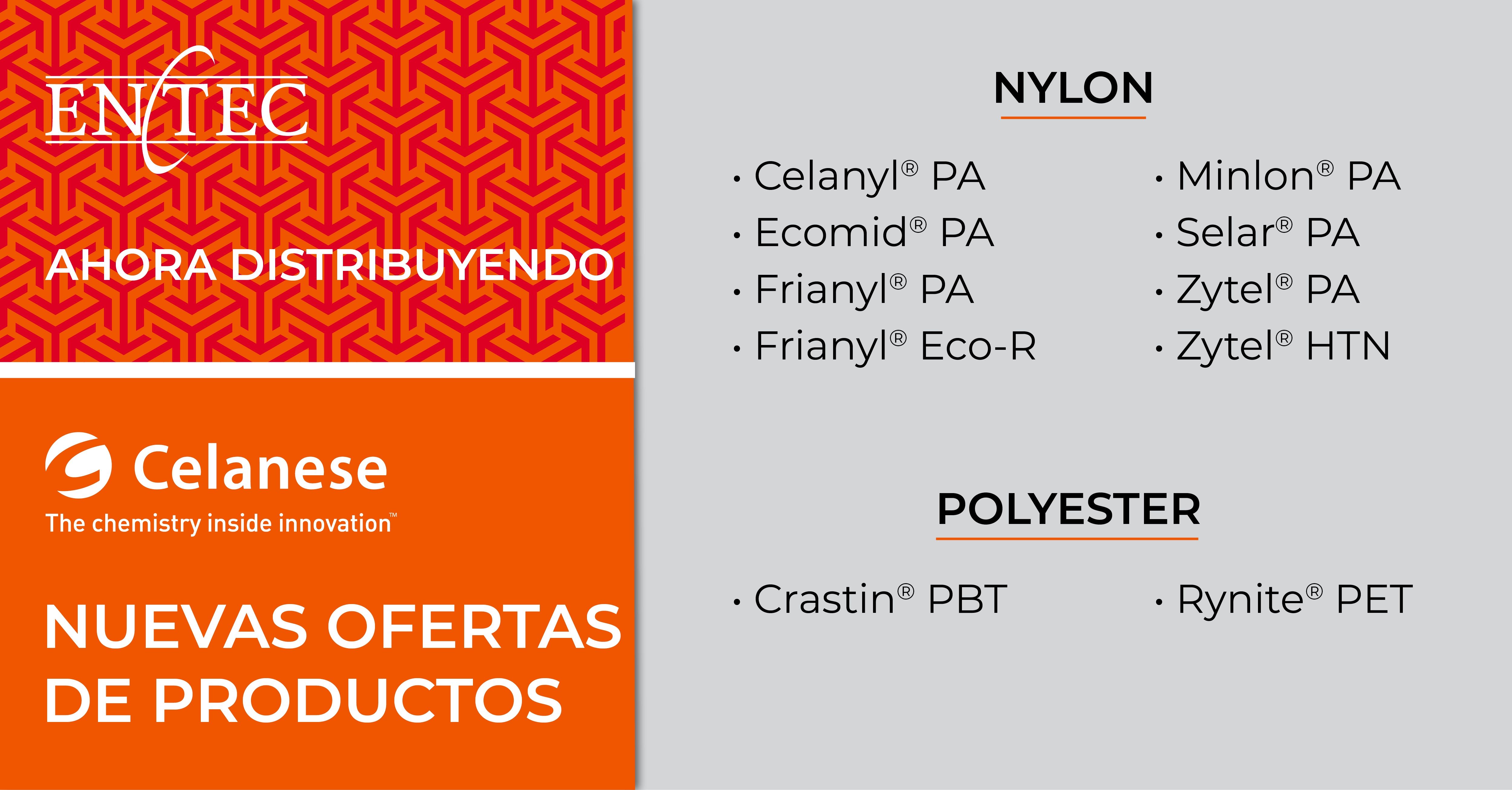 Celanese New Porduct Offerings Social Post Spanish