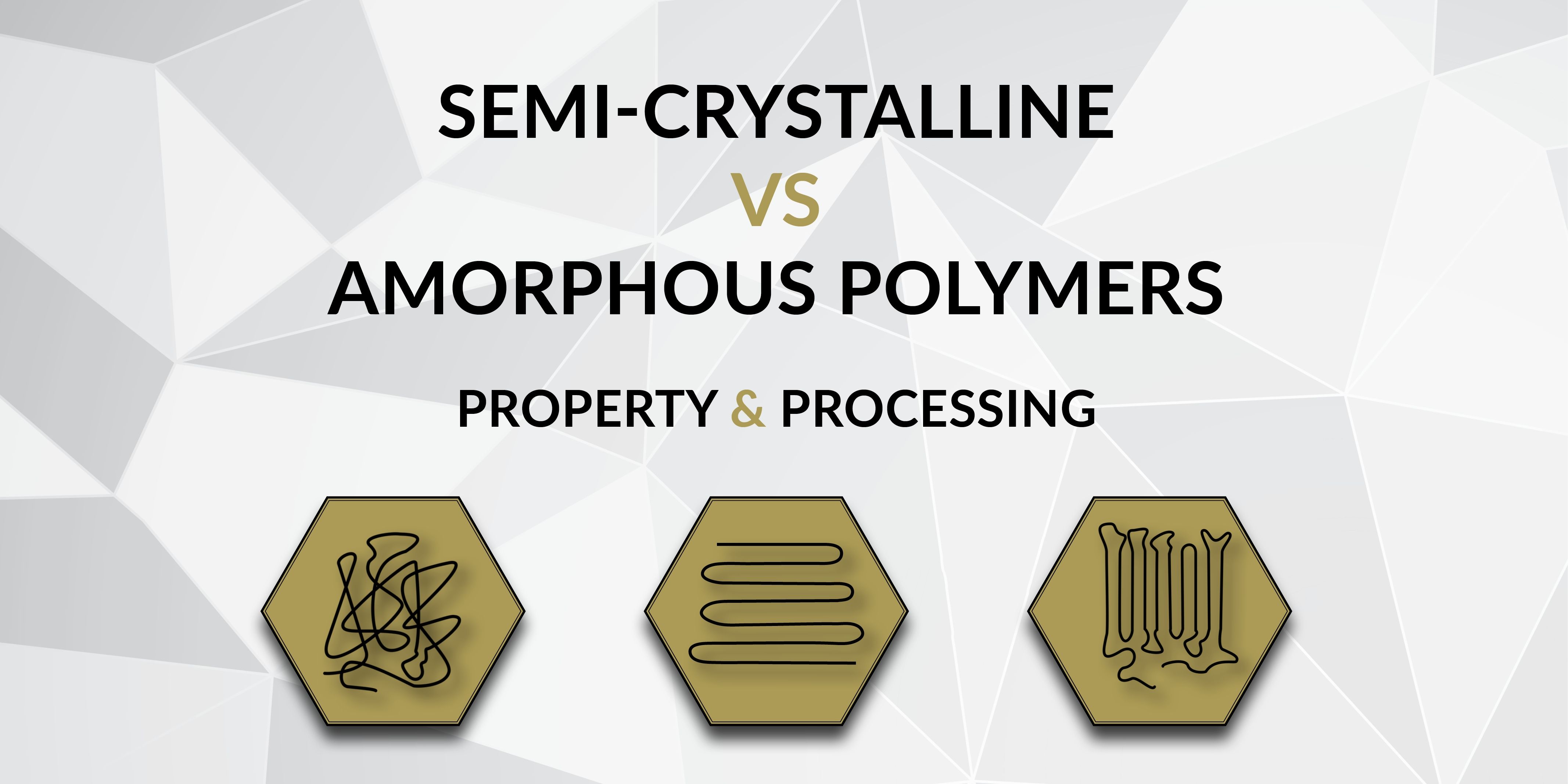 Semi Crystalline vs Amorhous Property and Processing Social Media Post