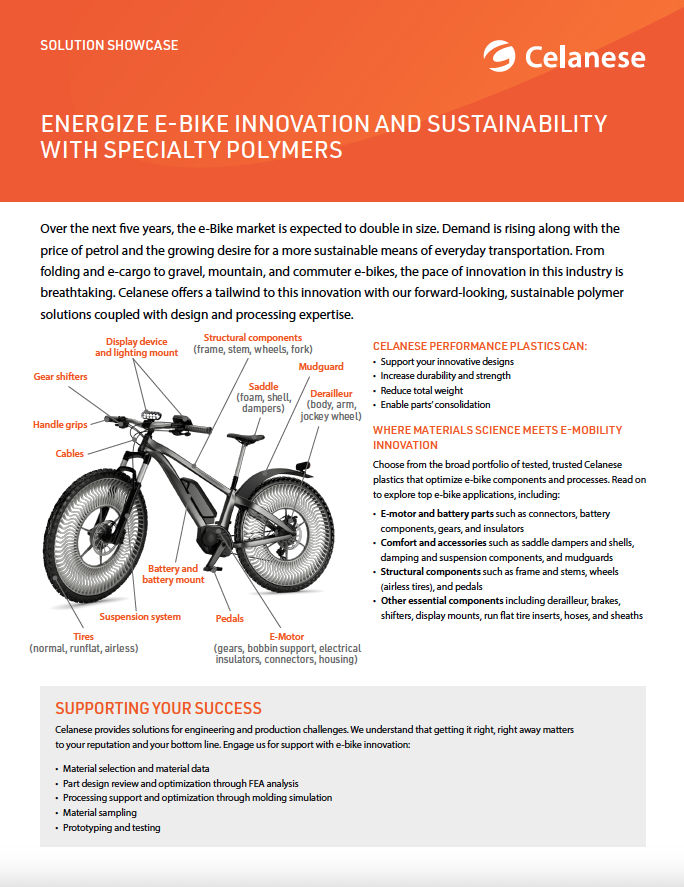 Celanese | E-Bike Brochure