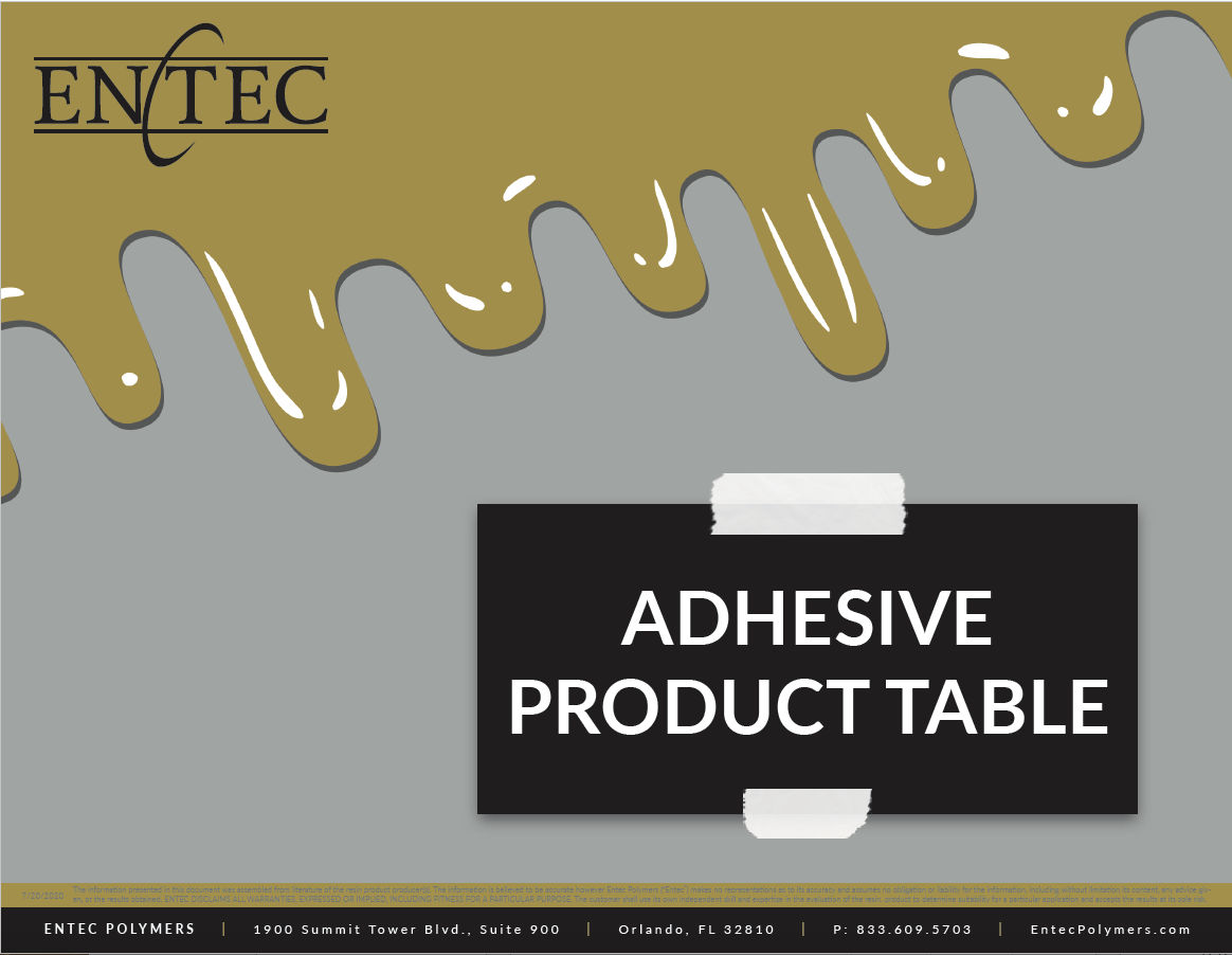 Adhesive Product Table Thumbnail