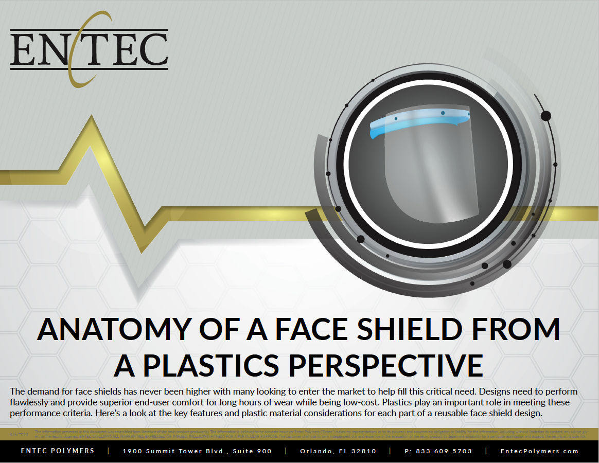 Anatomy of a Face Shield from a Plastics Perspective Thumbnail