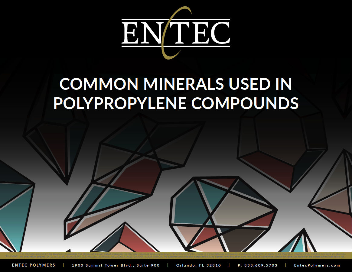 Which mineral should you use in your PP compound application? Let Entec Polymers help you select the best one!