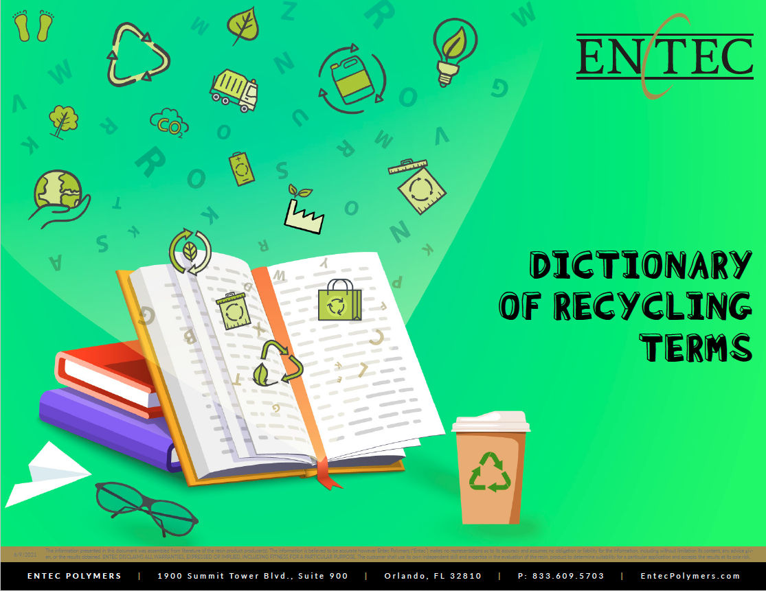 Reduce, Reuse. RECYCLE. This is a common phrase that we all hear, but our Dictionary of Recycling Terms can help you clear up some of the confusion around specific words or phrases used in the recycling industry. Let our dictionary help you to increase your knowledge on terms, equipment, materials, and processes related to the recycling industry!