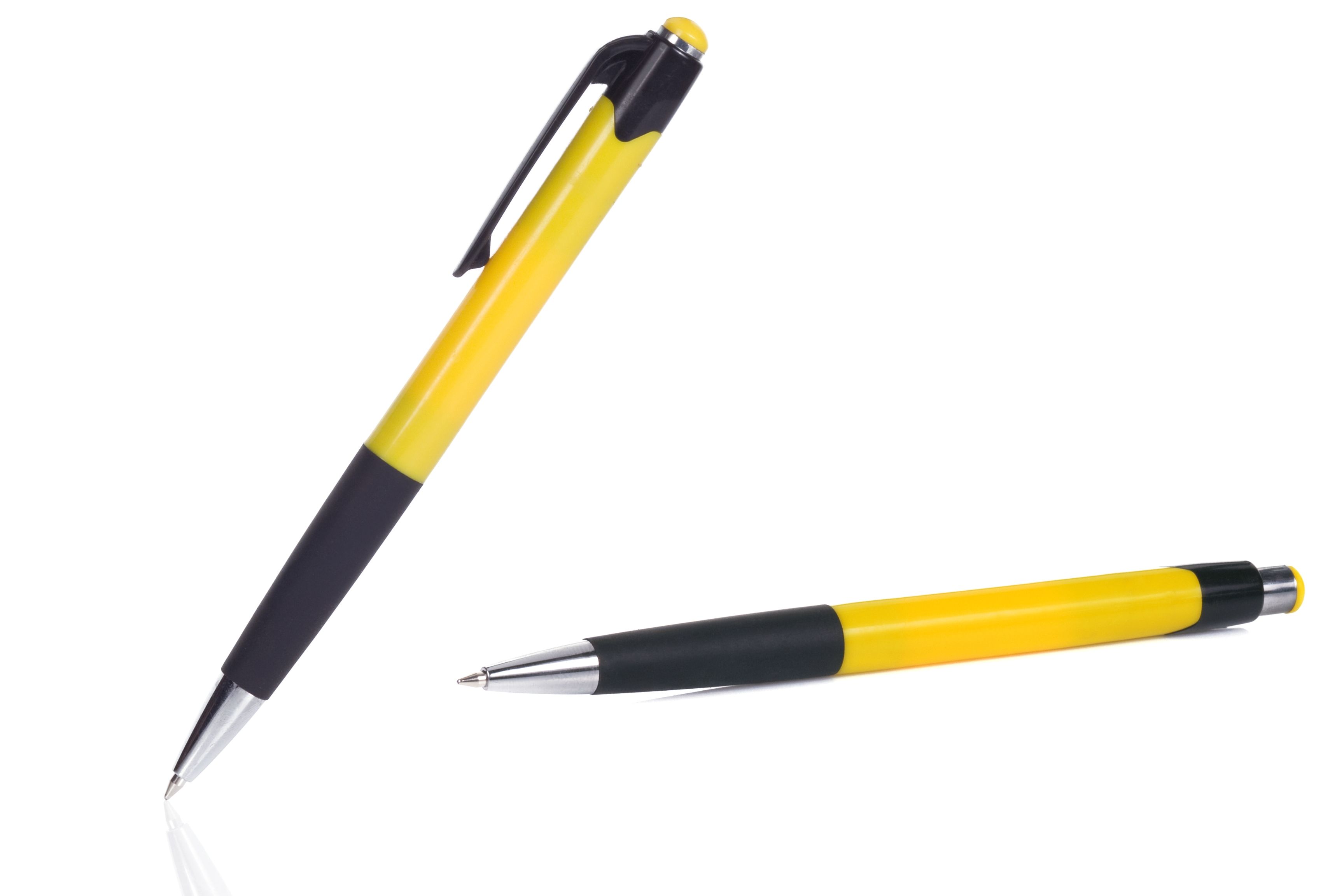 Pens Yellow & Black