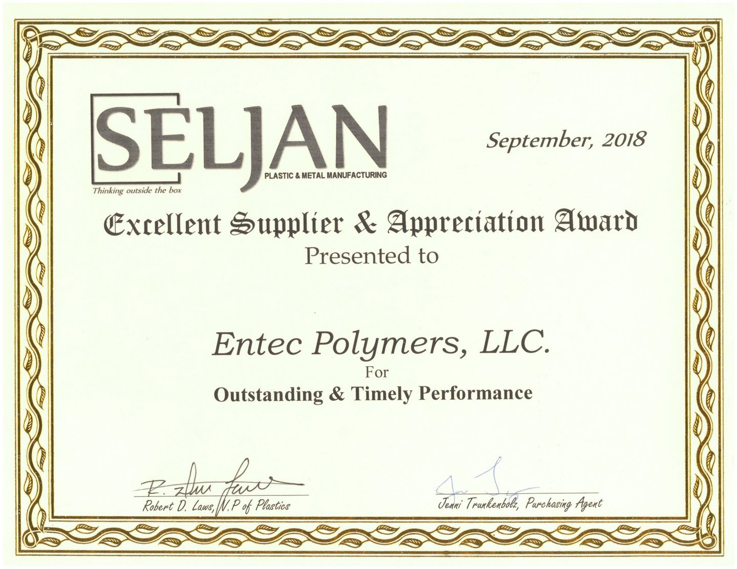 Seljan Award