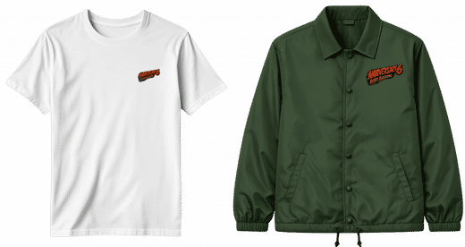 Bundle kaos dan jaket