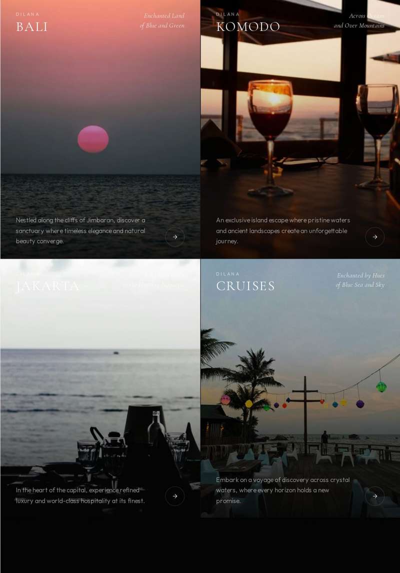 Halaman destinasi tablet Dilana