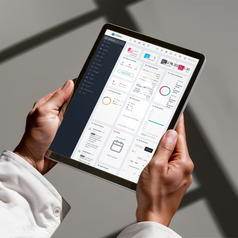 Dashboard versi tablet