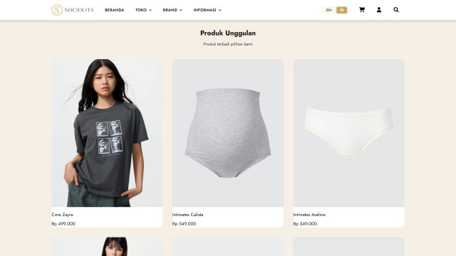 Produk unggulan Sociolita