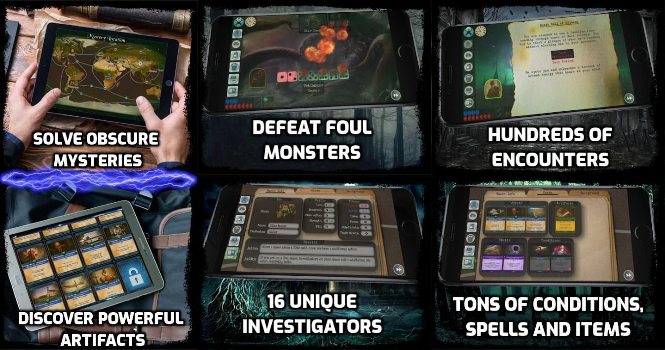Ancient Terror: Lovecraftian Strategy Board RPG