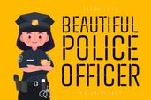 Beautiful Police Offier Font