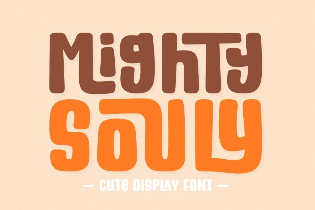 Mighty Souly Font