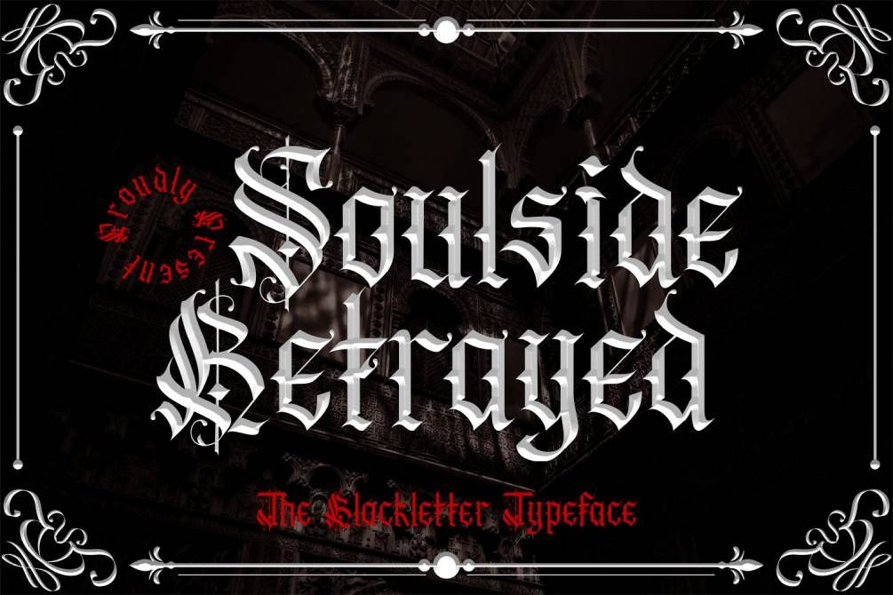 Soulside Betrayed Font