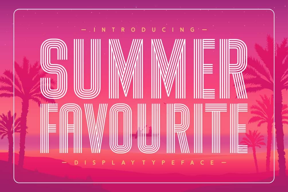 Summer Favourite Font