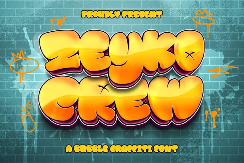 Zeyko Crew Font