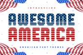 Awesome America Font