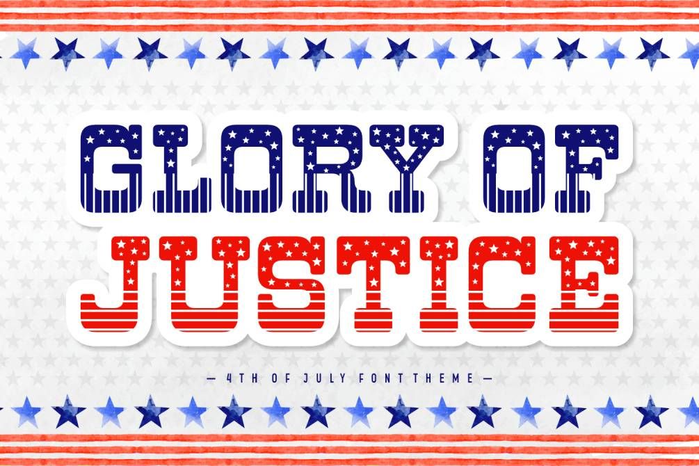 Glory Of Justice Font