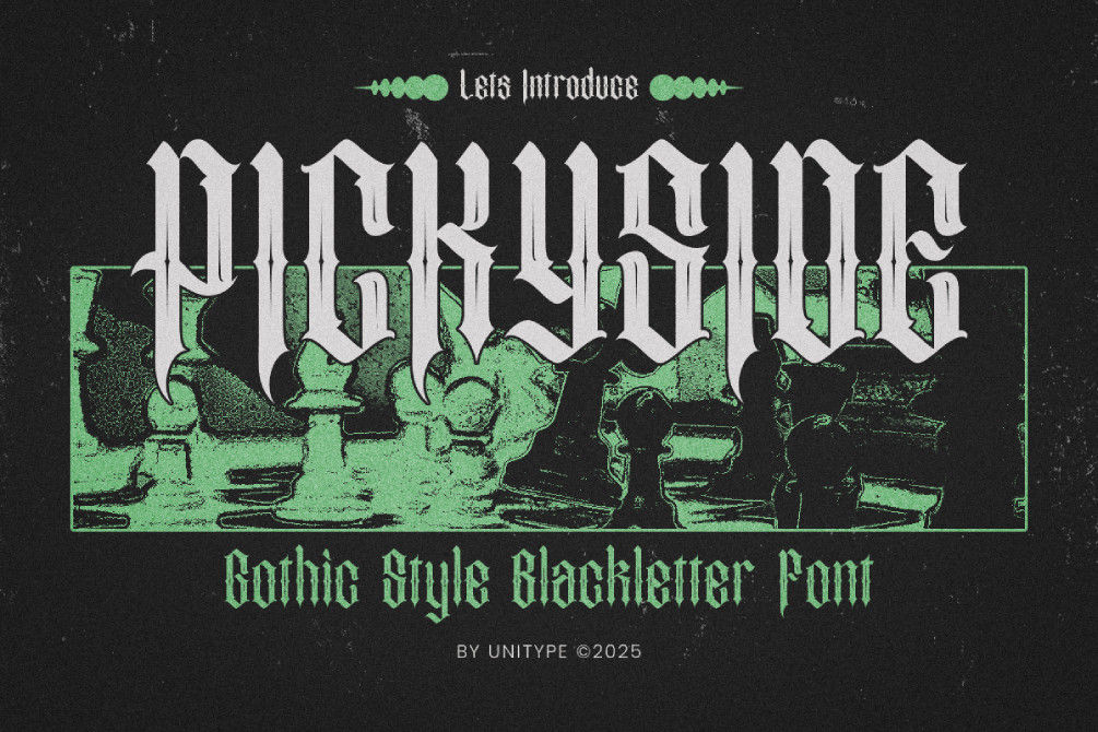 Pickyside Font 01
