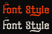 Blackgoth Font Preview 9