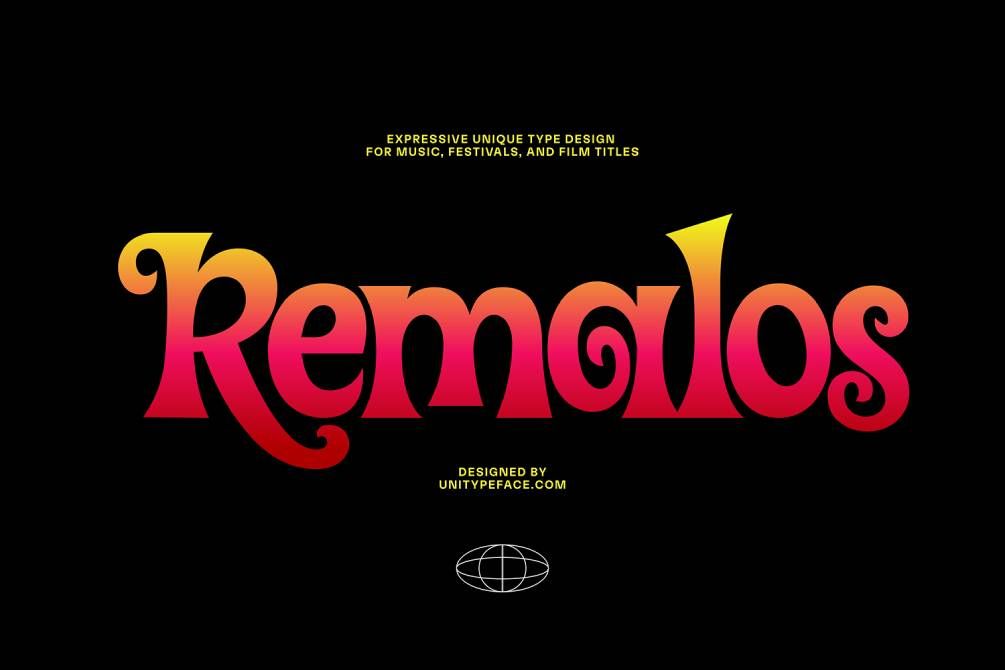 Remalos Font Preview 01
