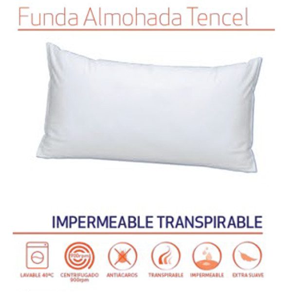 Almohada cuna transpirable fibra antiahogo