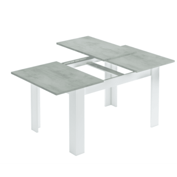 Mesa de comedor industrial extensible Branch