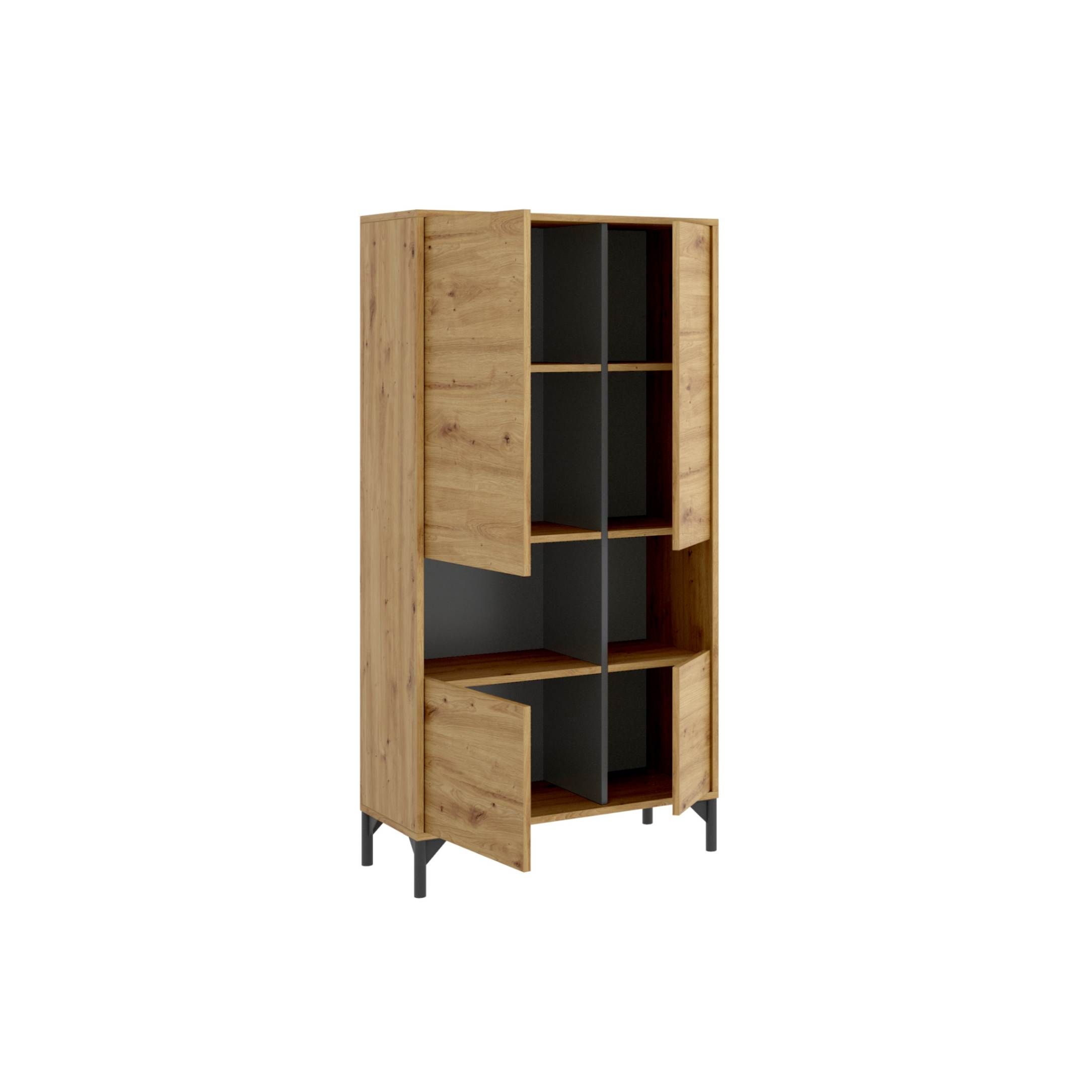 Mueble auxiliar de comedor Lund nordic-grafito 