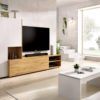 Composición De Salón Mueble Tv Compacto + Mesa De Centro, Nordic / Blanco –  Kei con Ofertas en Carrefour