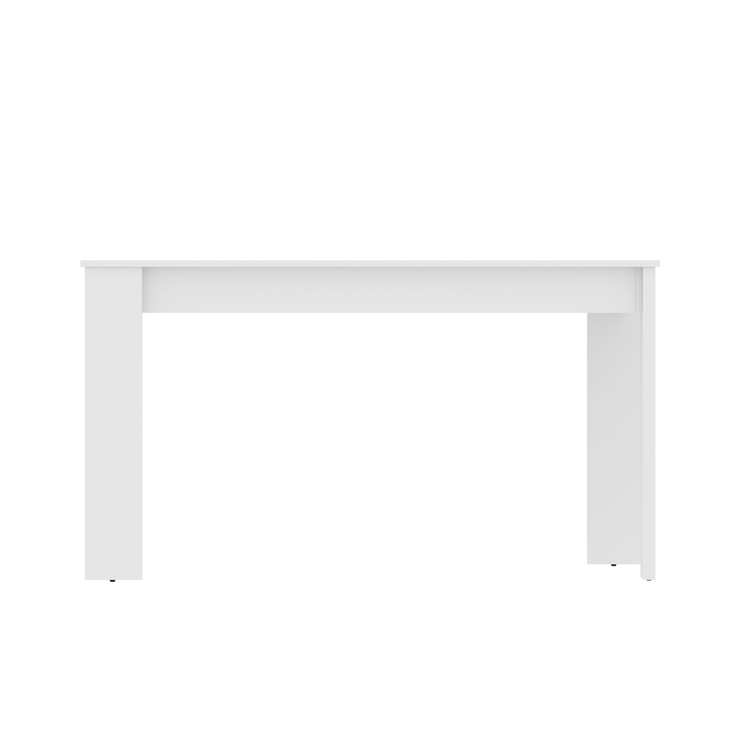 Mesa comedor fija Sami blanca 