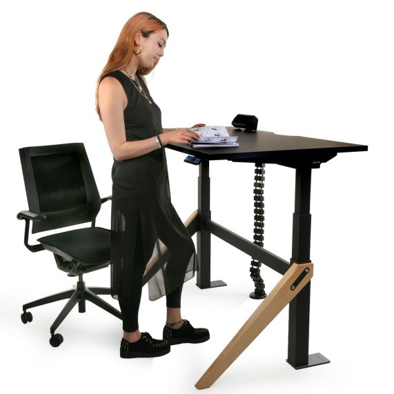 Kin Height Adjustable Desk Koplus Standing Desks Furnify